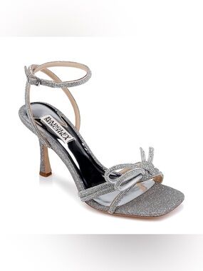 Badgley Mischka Women's Effie Ankle Strap High Heel Sandals size 6